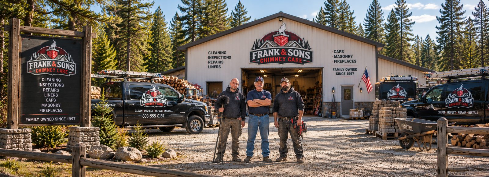 Frank & Sons team and shop